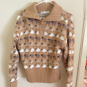 Zara Sheep Sweater